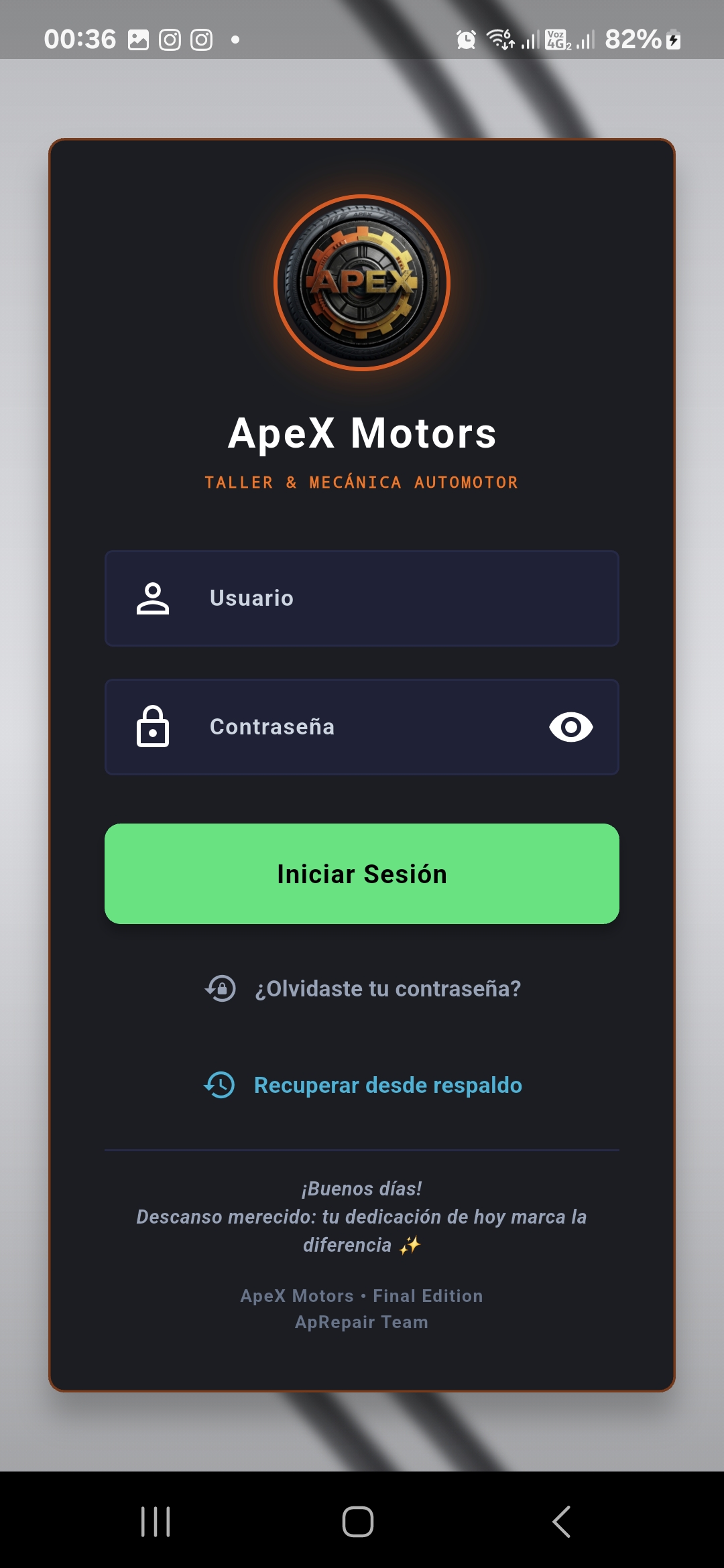 Captura ApeX Motors